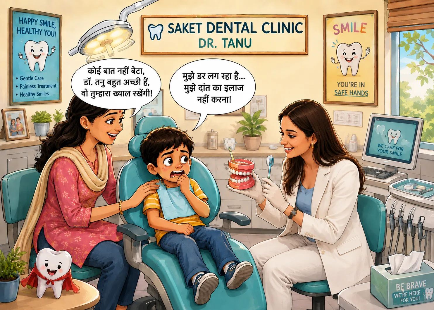 My Child Is Scared of Dental Treatment – What Can I Do?